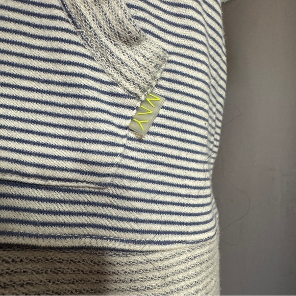 MARC NEW YORK Short Sleeve Striped Hoodie - Picture 5 of 9